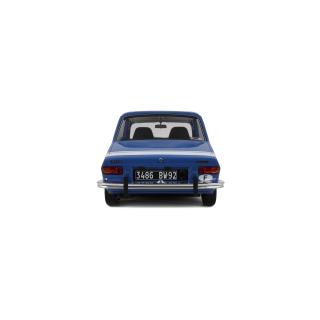Renault 12 Gordini Blue 418 1972 OttO mobile 1:12 Resinemodell (Türen, Motorhaube... nicht zu öffnen!)